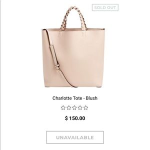 Jules Kae x Rachel Zoe Blush Vegan Tote